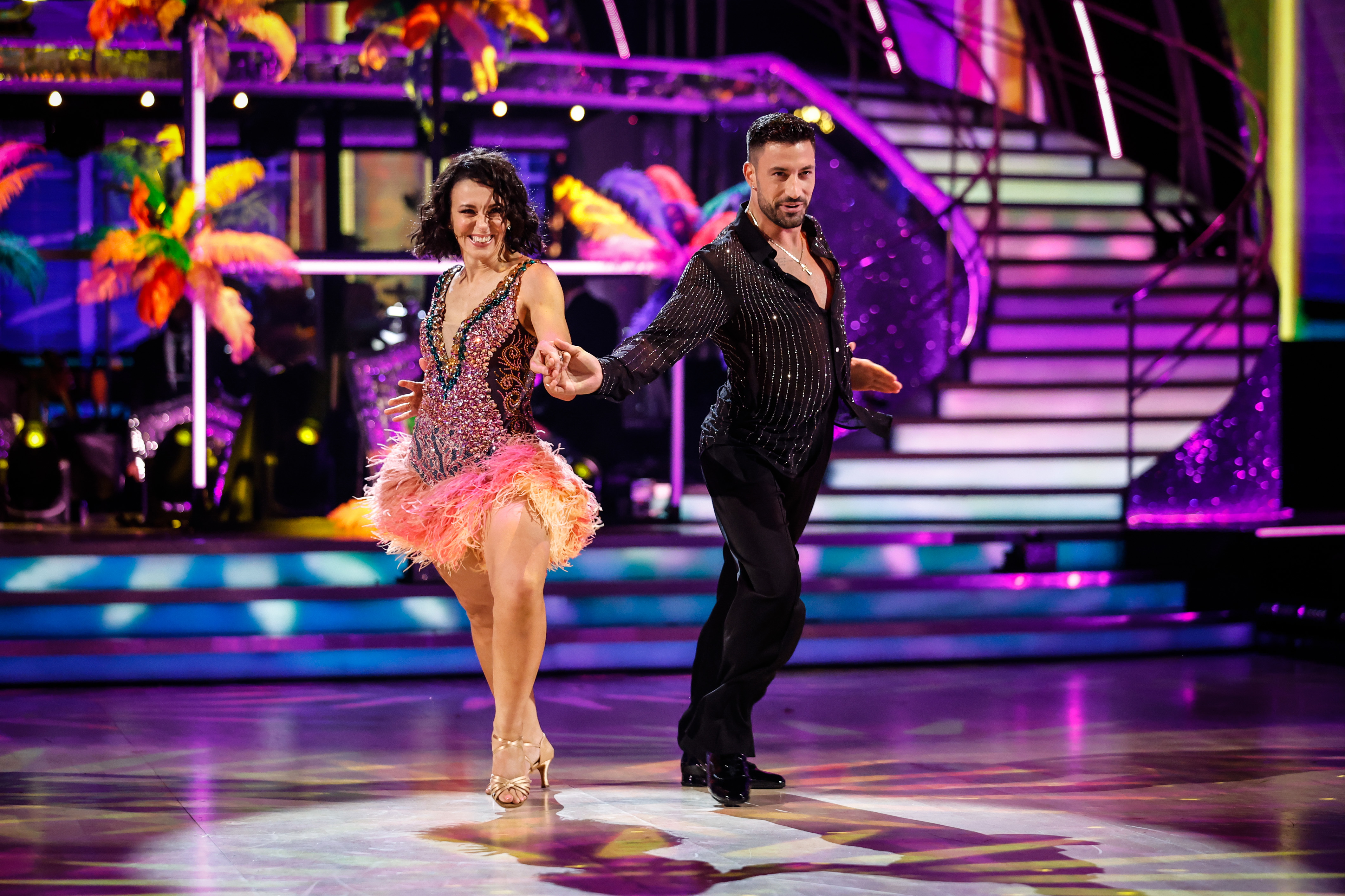 Amanda Abbington and Giovanni Pernice performed last year. Pernice, who denied bullying his dance partner, is now on the Italian version of the series