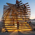 Interconnected mushroom plantation and shelter from the desert sun: 8 installations at Burning Man 2024 - Image 5 of 30