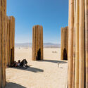 Interconnected mushroom plantation and shelter from the desert sun: 8 installations at Burning Man 2024 - Image 2 of 30